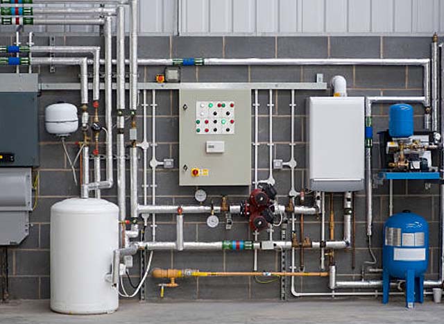 commercial boiler room home